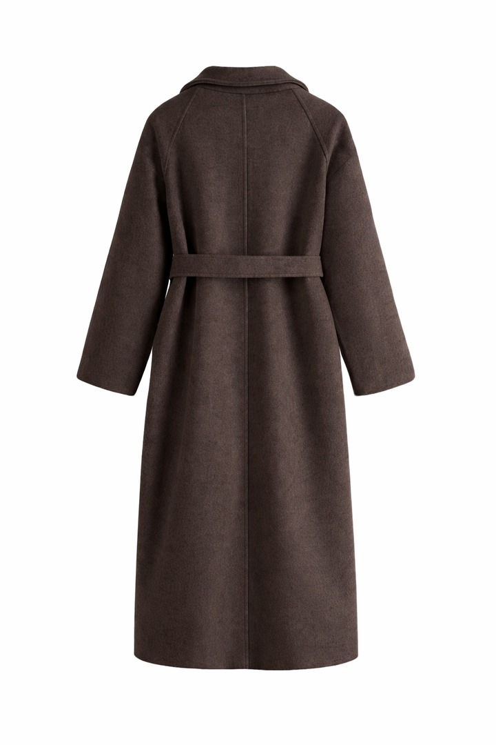 Celeste™ | Elegant Belted Long Coat